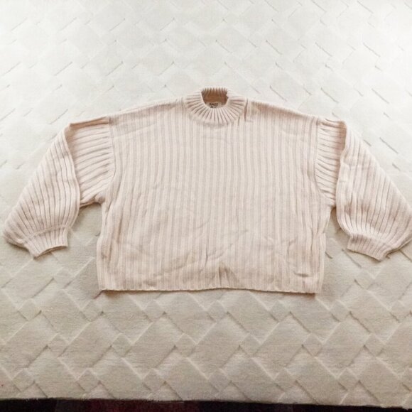 Princess Polly Ballon Sleeve Sweater Womens Small knit Pull over - Picture 1 of 10